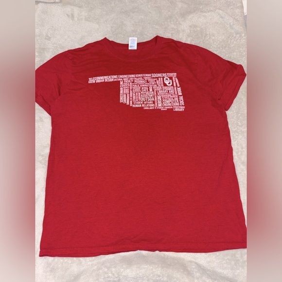 Gildan Classic Oklahoma University T-Shirt - Picture 1 of 3